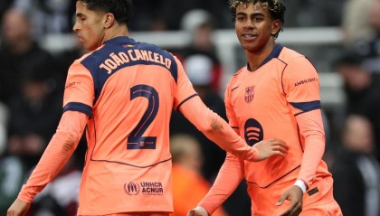 欧冠官网投注入口-欧冠-亚马尔点射读秒绝平 巴萨1-1纽卡斯尔